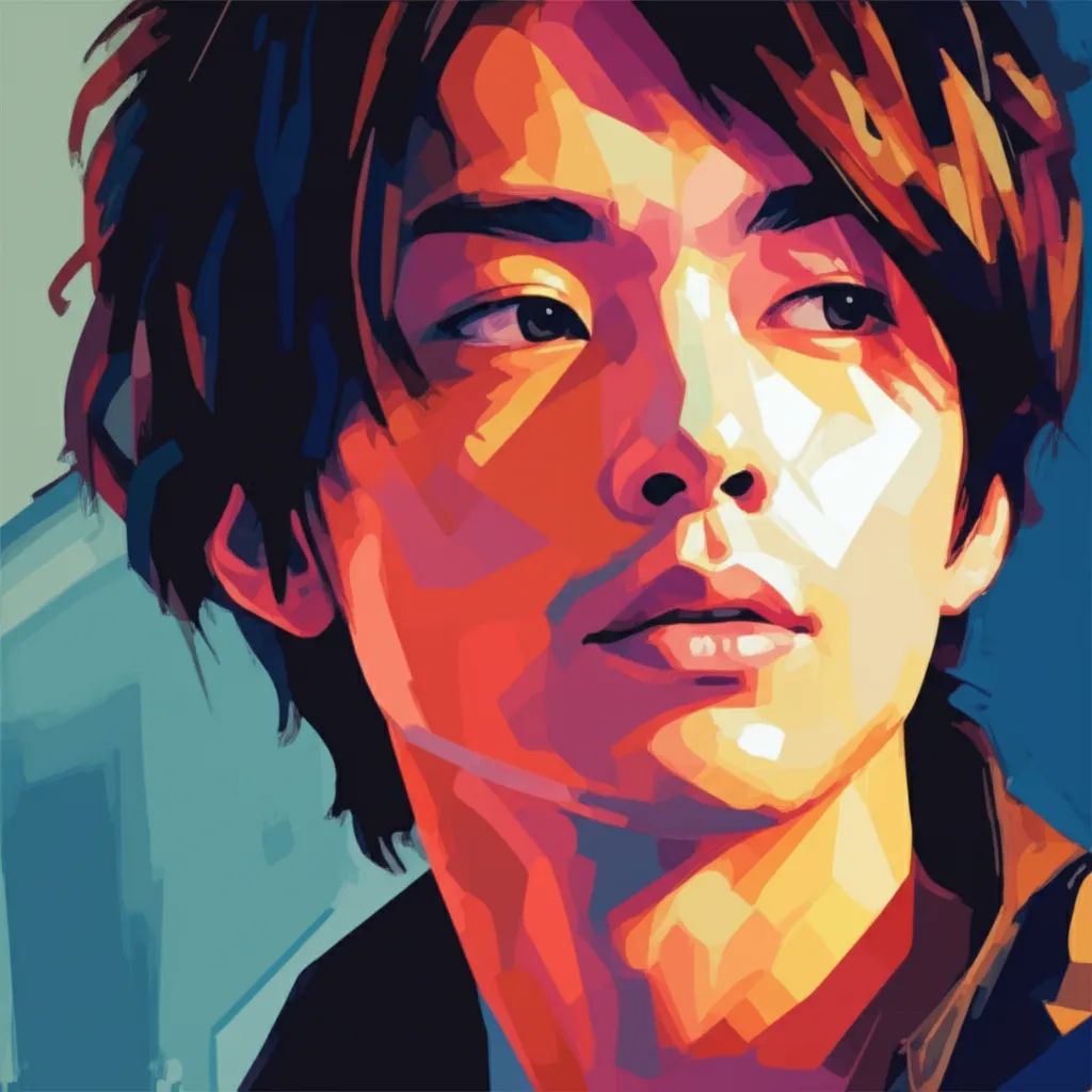 Artistic portrait of Yû Kashii
