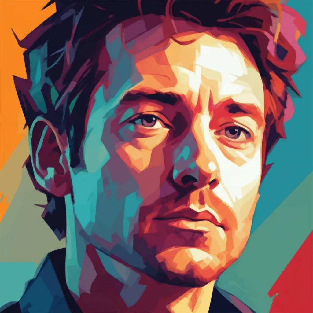 Artistic portrait of Éric Warin
