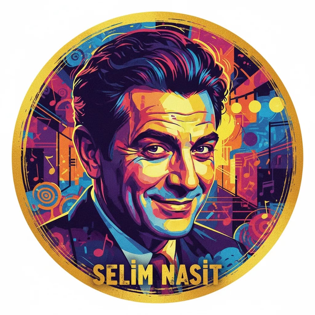 Artistic portrait of Selim Nasit