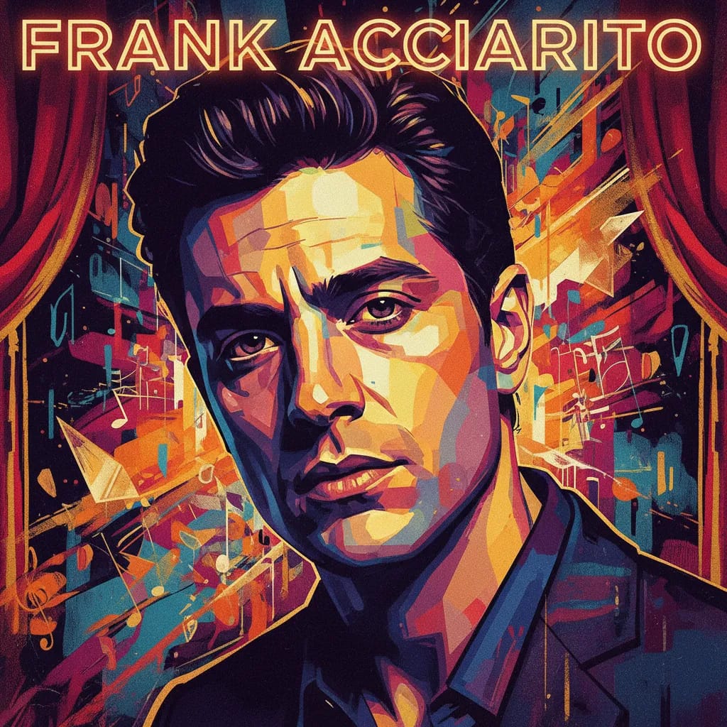 Artistic portrait of Frank Acciarito
