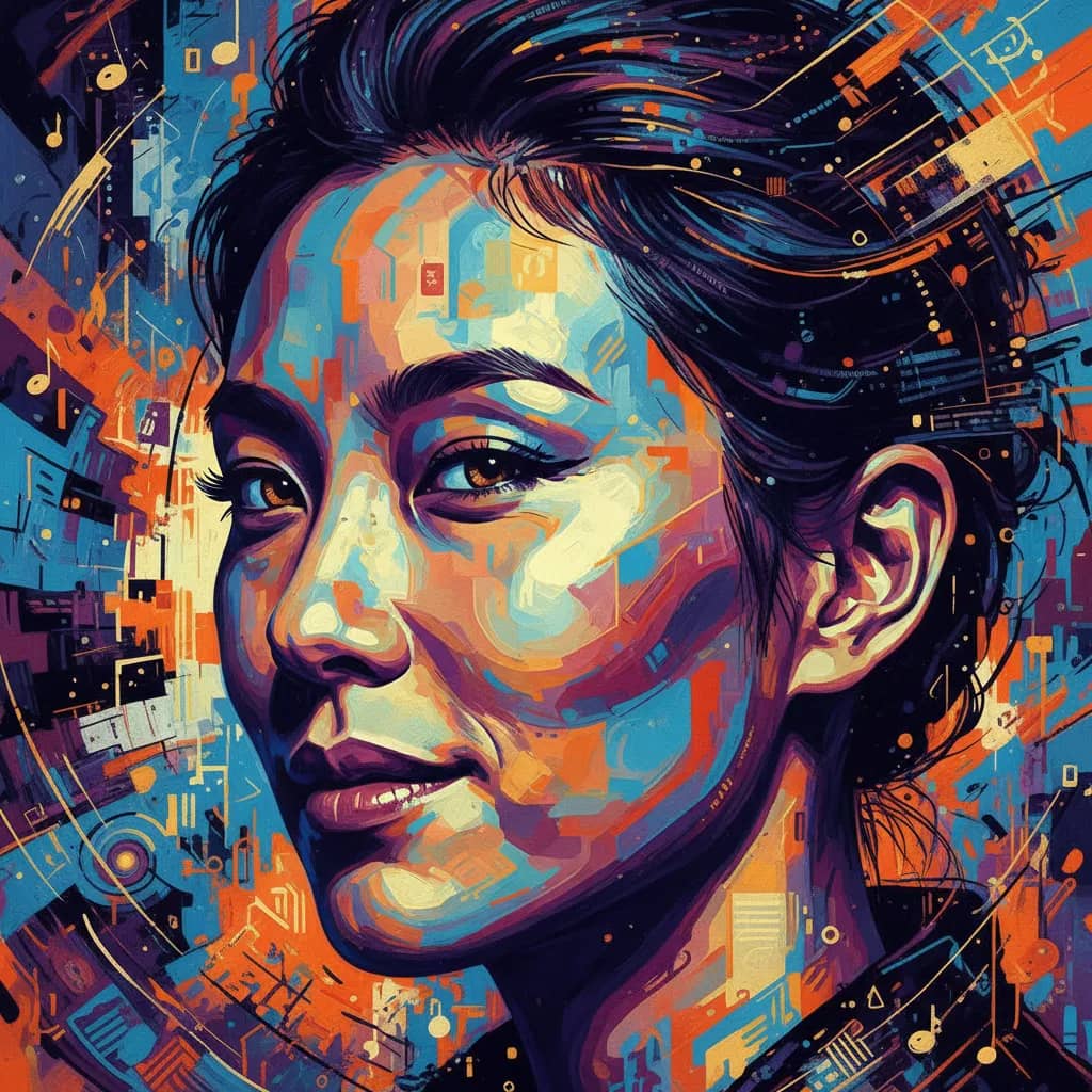 Portrait of Bai Ling