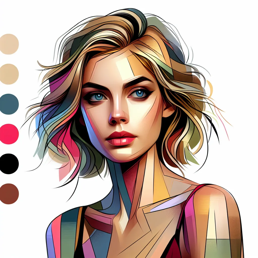 Artistic portrait of Dakota Fanning