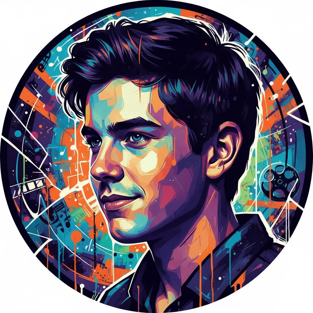 Artistic portrait of Aiden Longworth