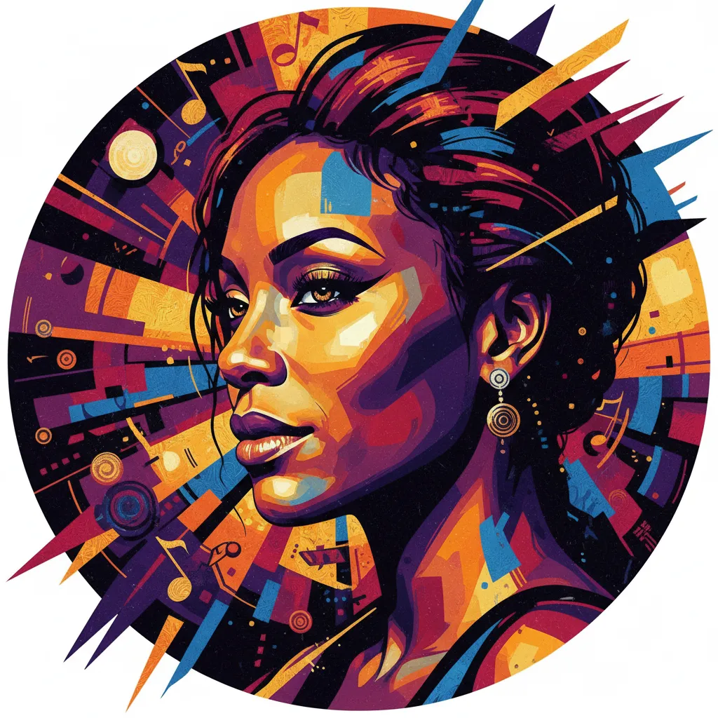 Artistic portrait of Vanessa Williams