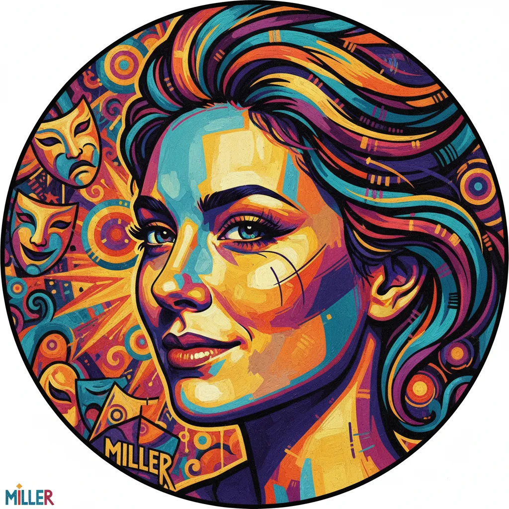 Artistic portrait of Lucy Miller