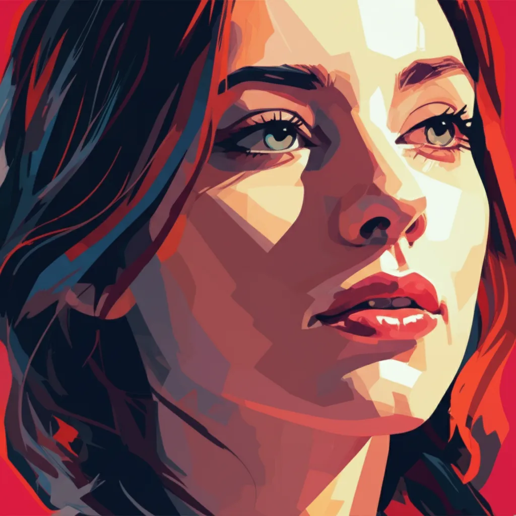 Artistic portrait of Laura Montagna