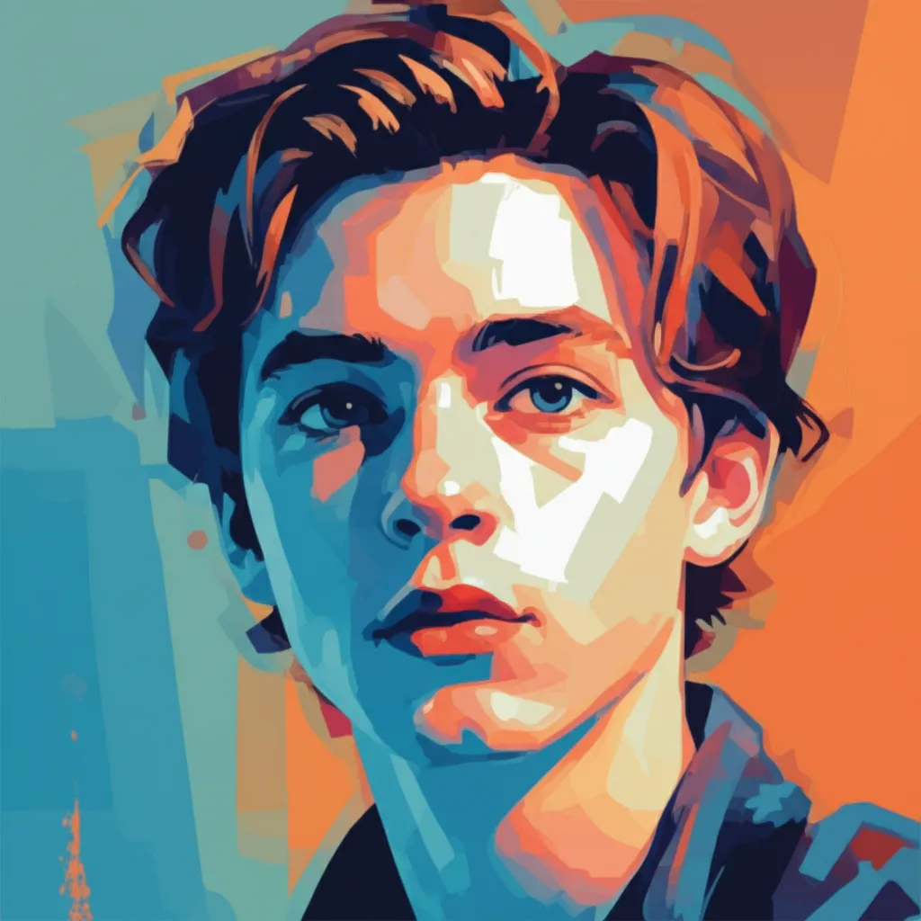 Artistic portrait of Liam Aiken
