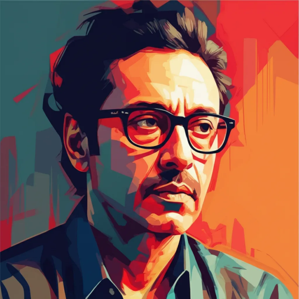 Artistic portrait of Neeraj Kabi