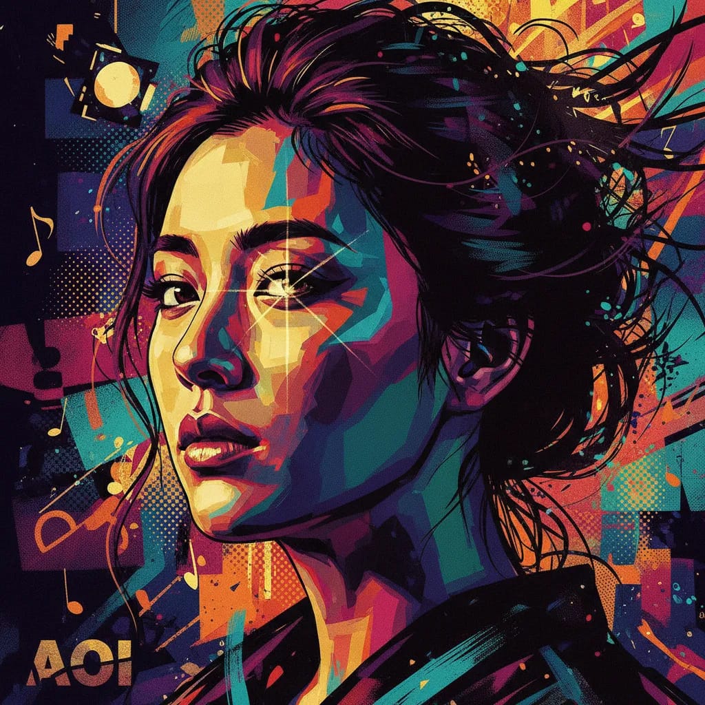 Artistic portrait of Aoi Nakajima