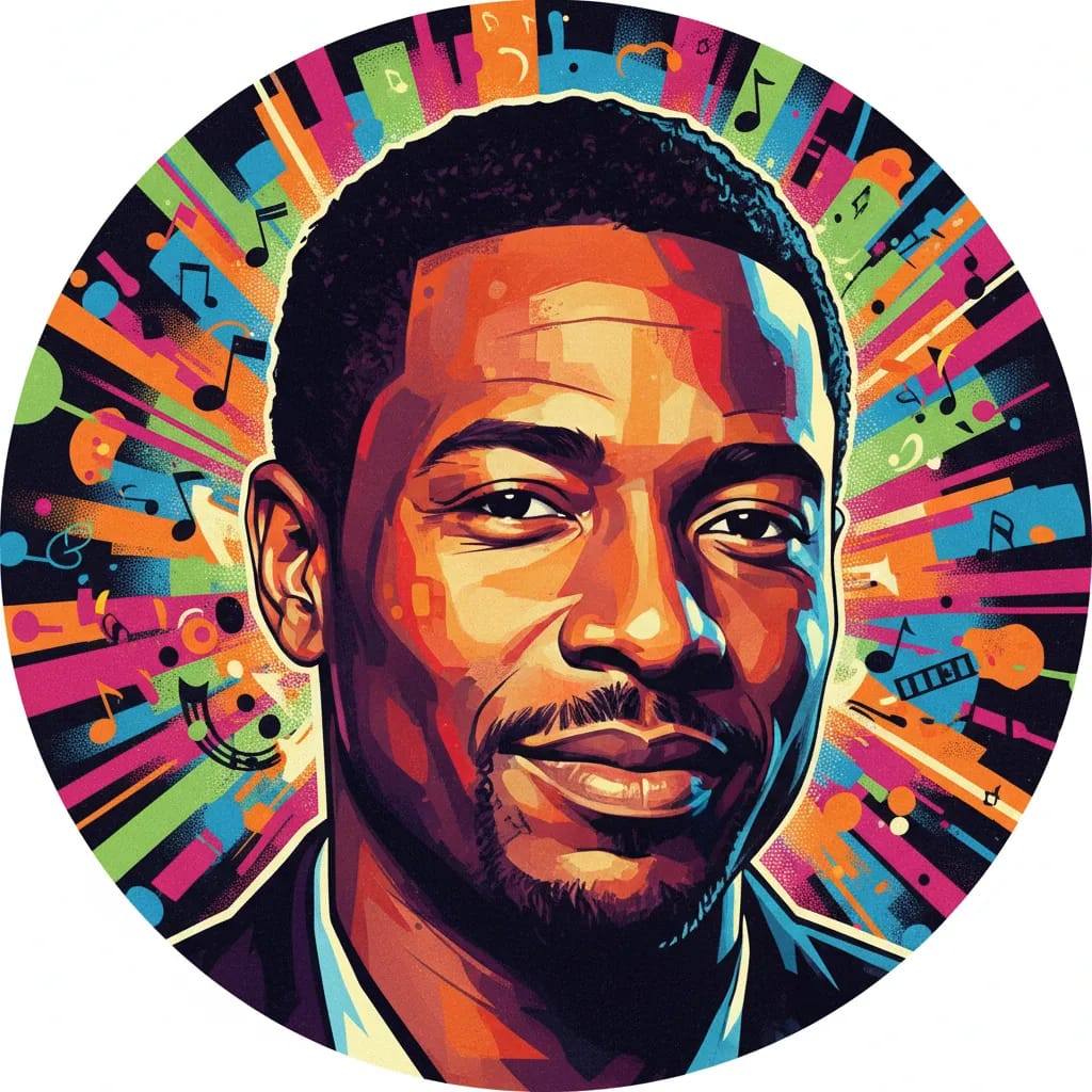 Artistic portrait of Eugene Byrd