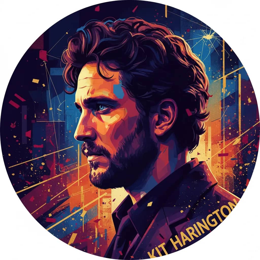 Portrait of Kit Harington