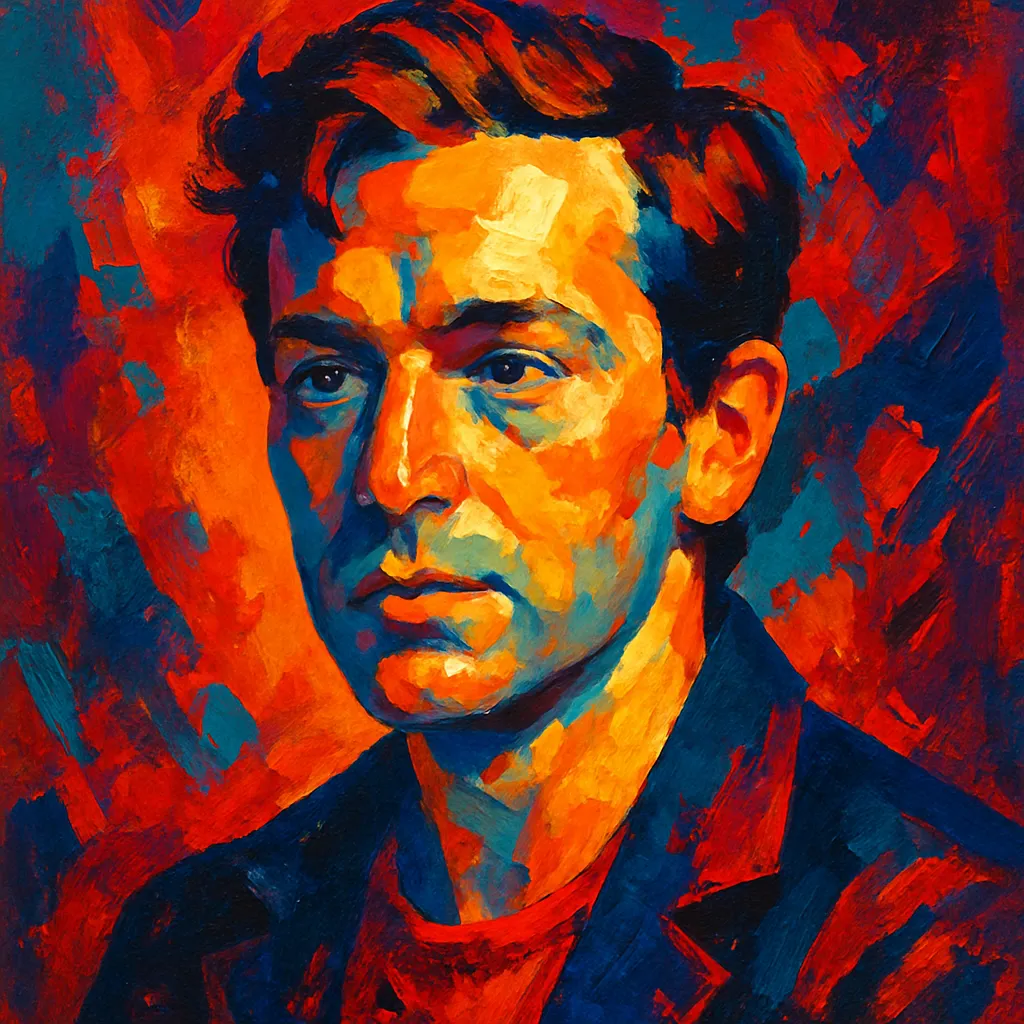 Artistic portrait of Grant Bardsley