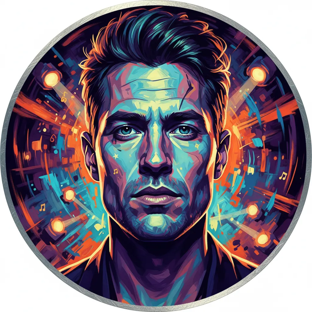 Artistic portrait of Steve Saint Leger