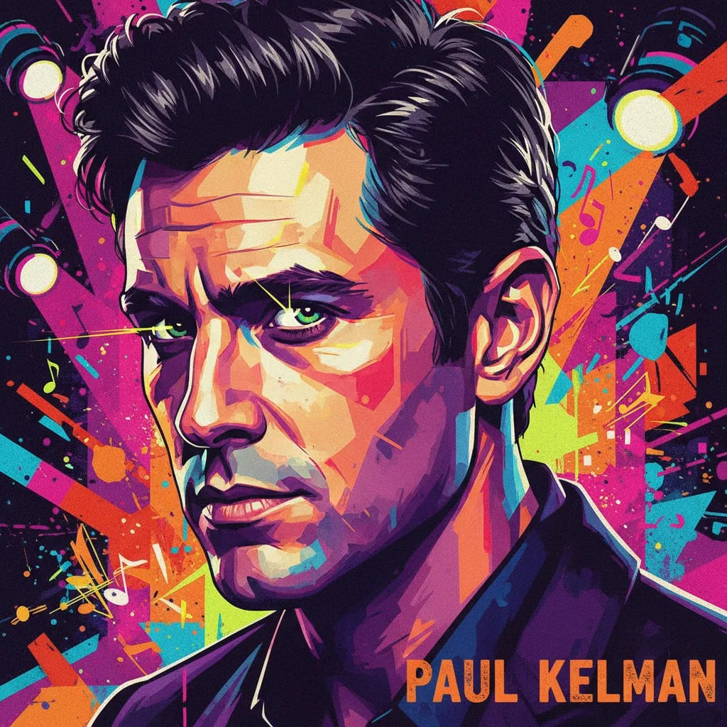 Artistic portrait of Paul Kelman