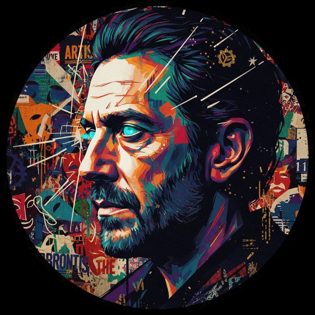 Artistic portrait of Brontis Jodorowsky