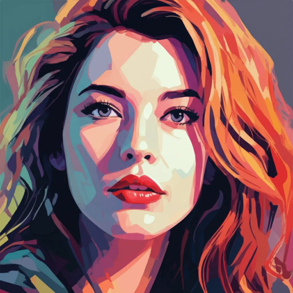 Artistic portrait of Liv Tyler