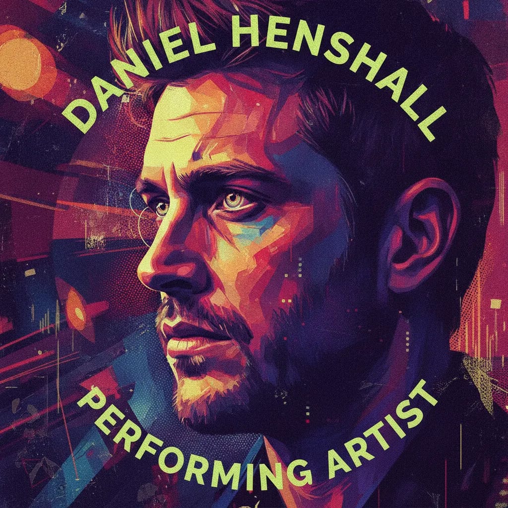 Artistic portrait of Daniel Henshall