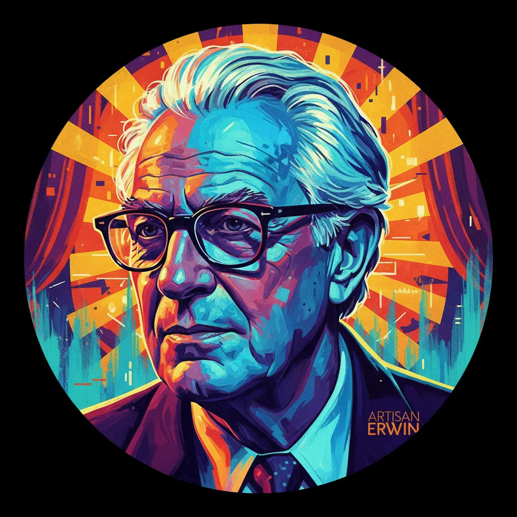 Artistic portrait of Bill Erwin