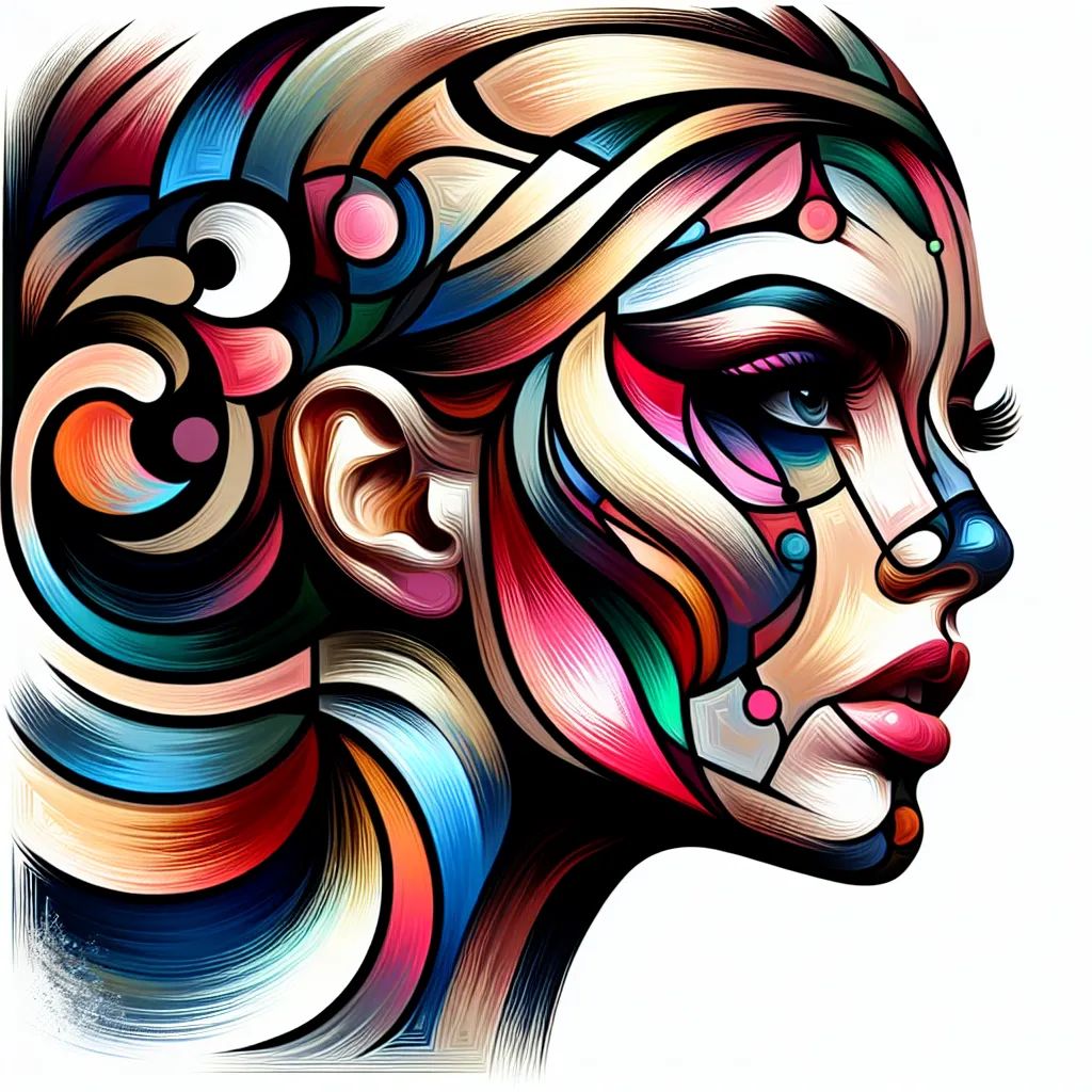 Artistic portrait of Rachel Blanchard