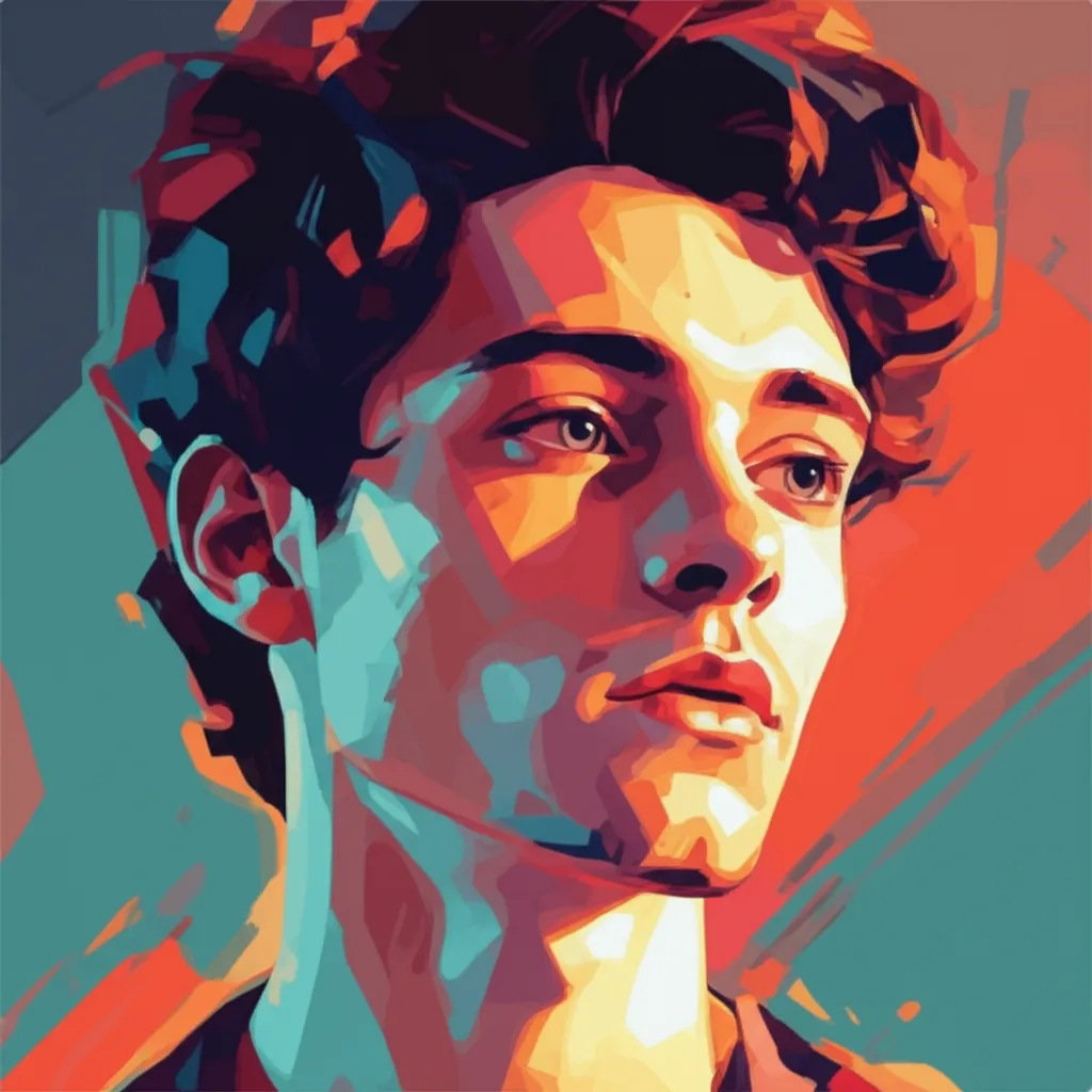 Artistic portrait of Michel Joelsas