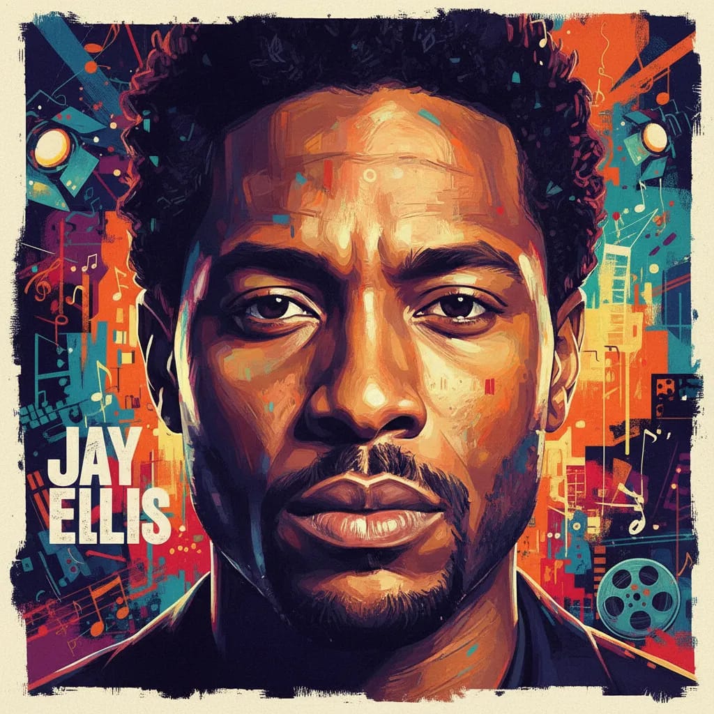 Artistic portrait of Jay Ellis