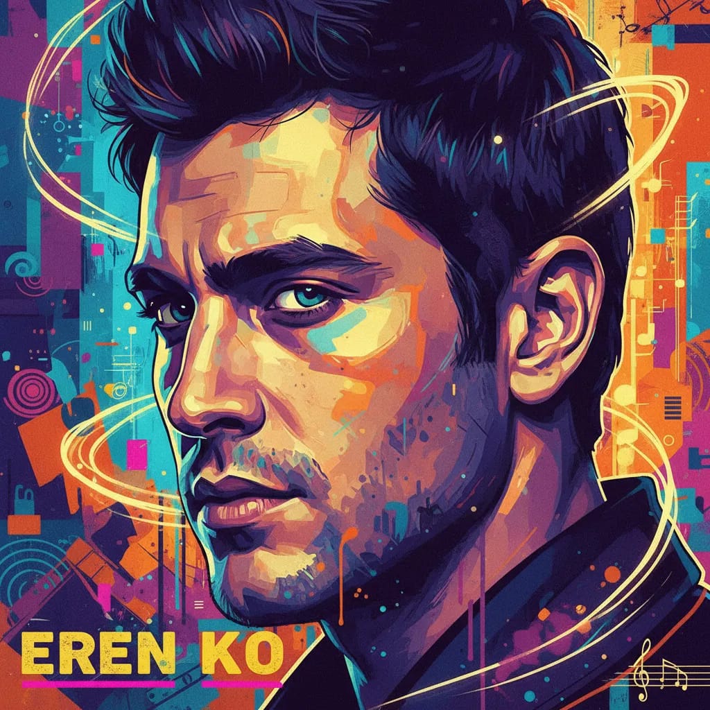 Artistic portrait of Özgür Eren Koç