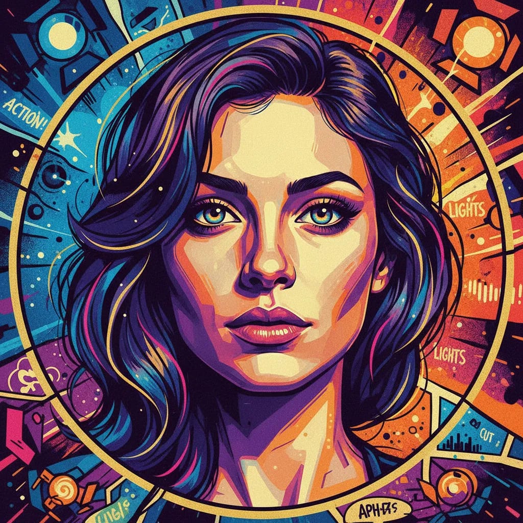 Artistic portrait of Alice David