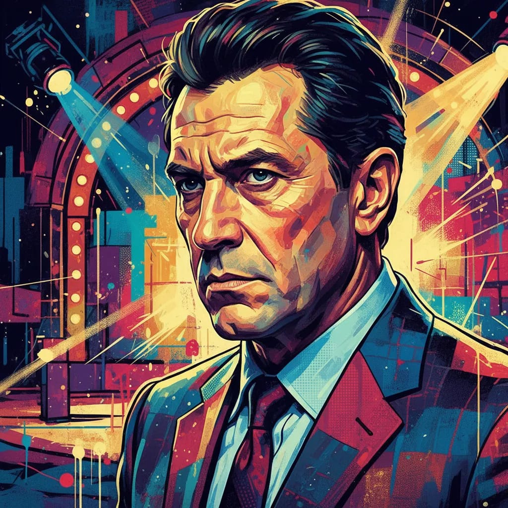 Artistic portrait of Viktor Sukhorukov