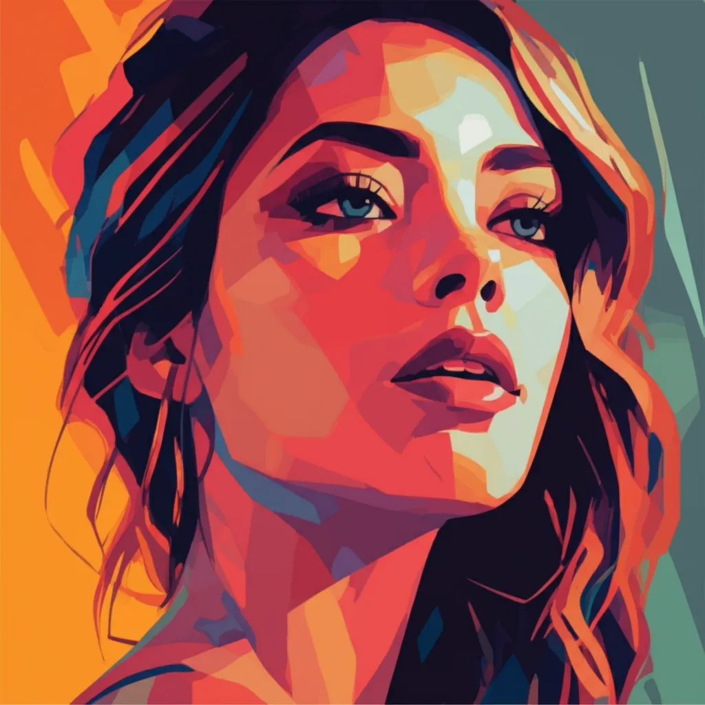 Artistic portrait of Melisa Sözen