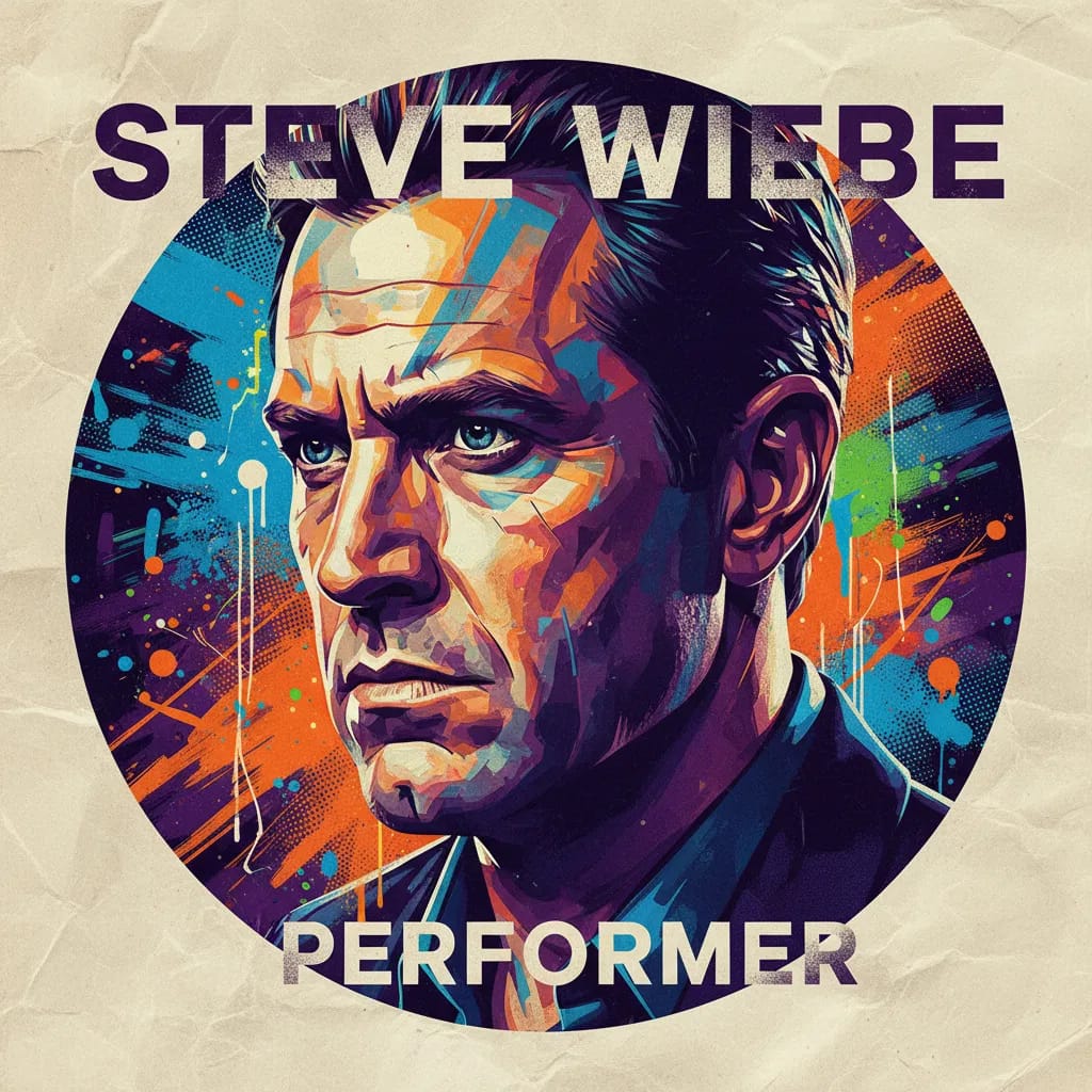 Artistic portrait of Steve Wiebe