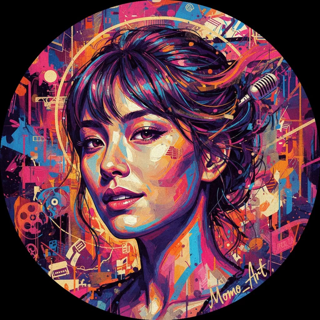Artistic portrait of Momoko Shimizu