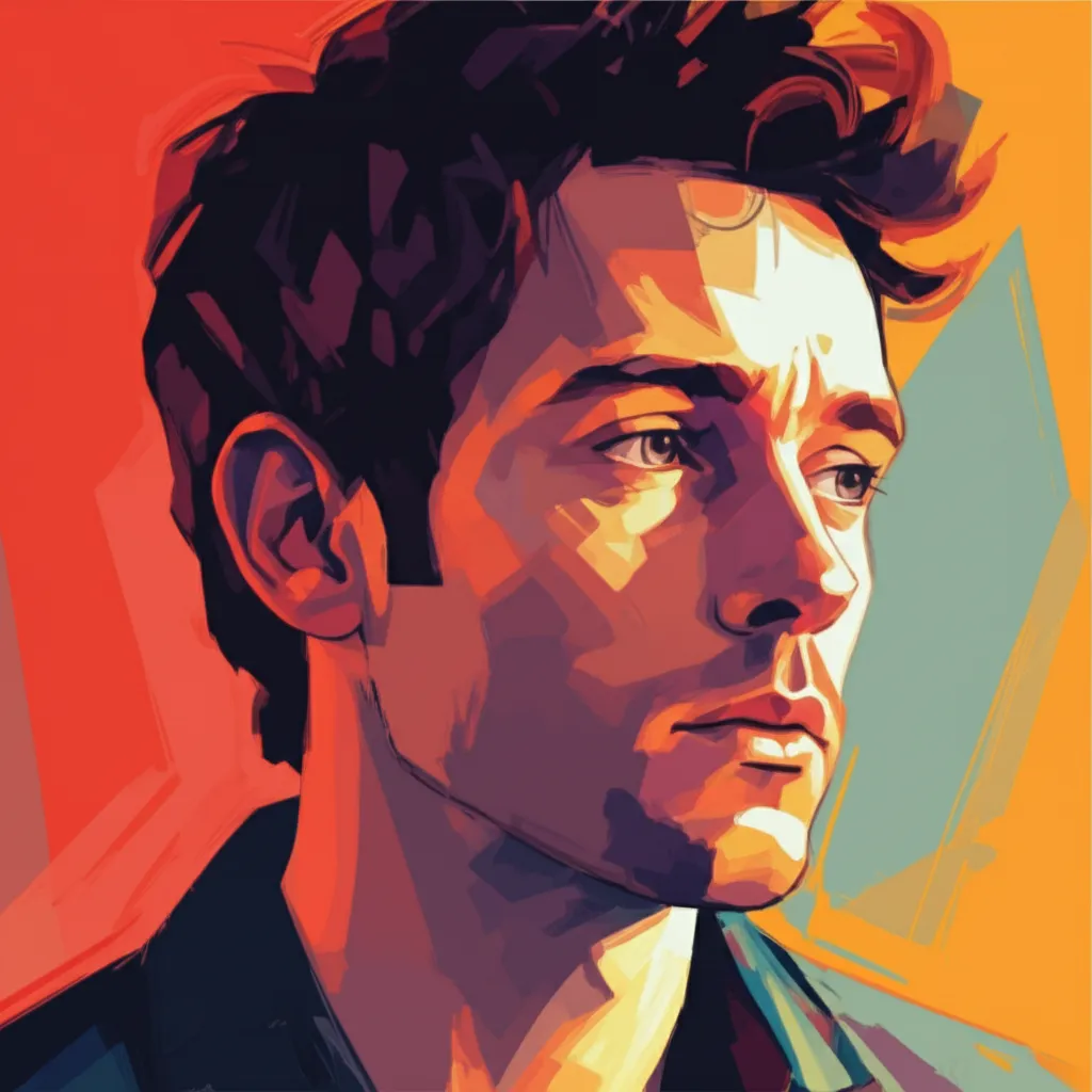 Artistic portrait of Ryan Fleck