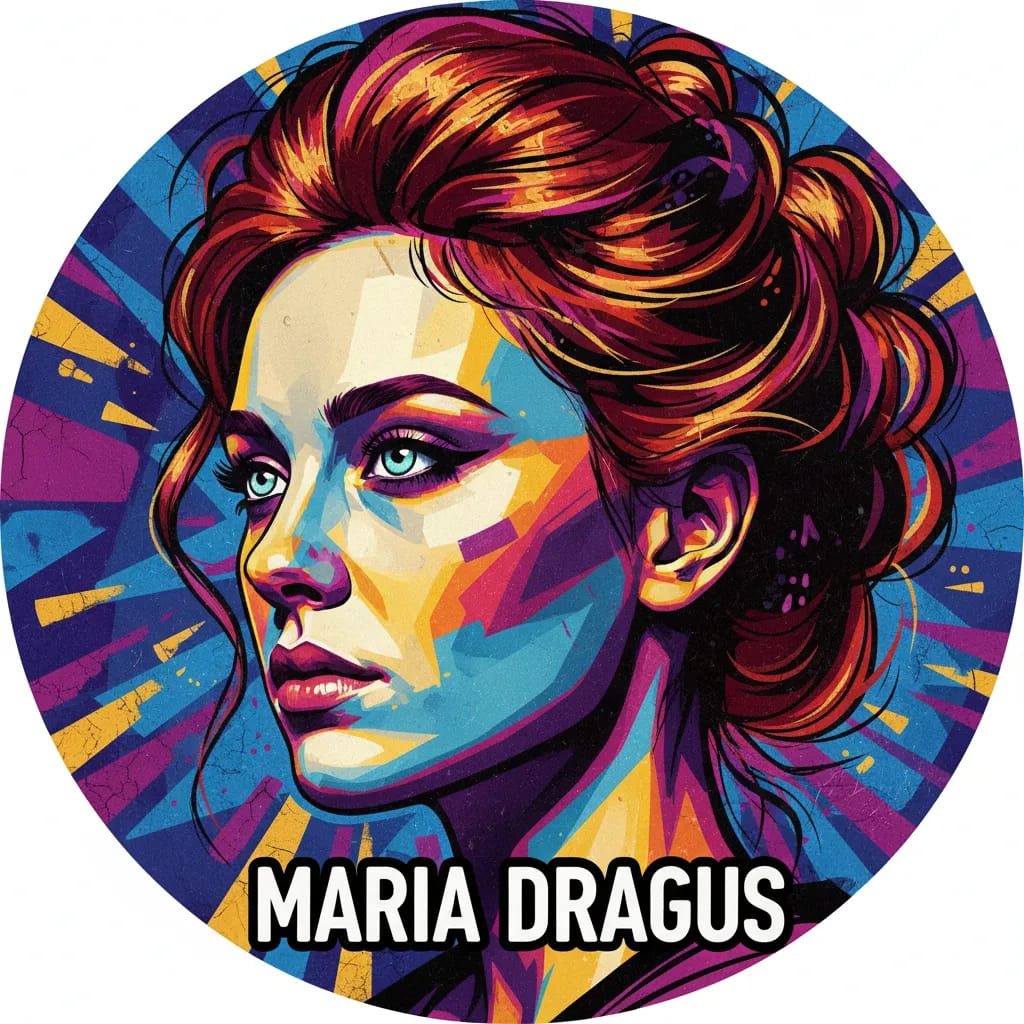 Artistic portrait of Maria Dragus