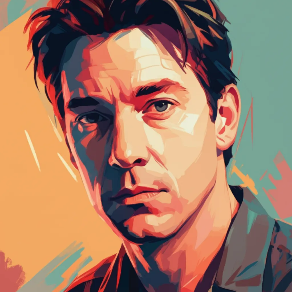 Artistic portrait of Leif Tilden