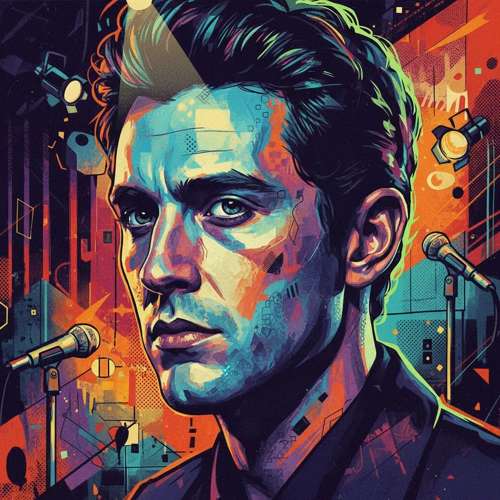 Artistic portrait of James McArdle