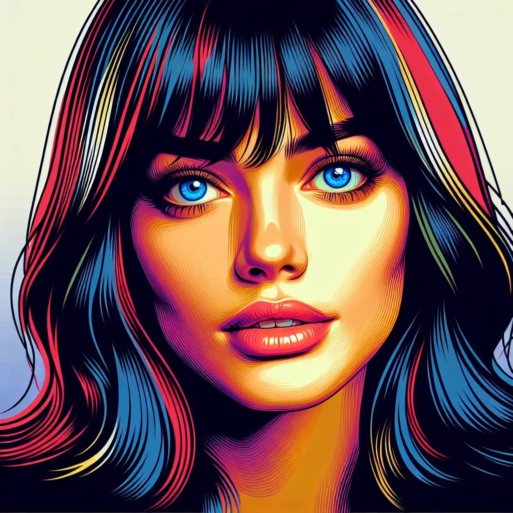 Portrait of Zooey Deschanel