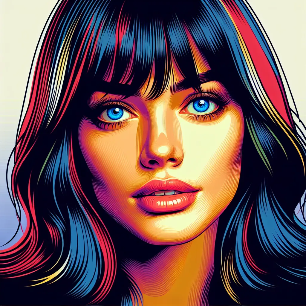 Portrait of Zooey Deschanel