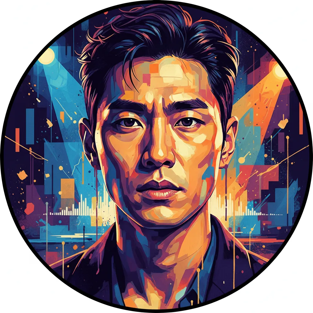Artistic portrait of Jung-woo Ha