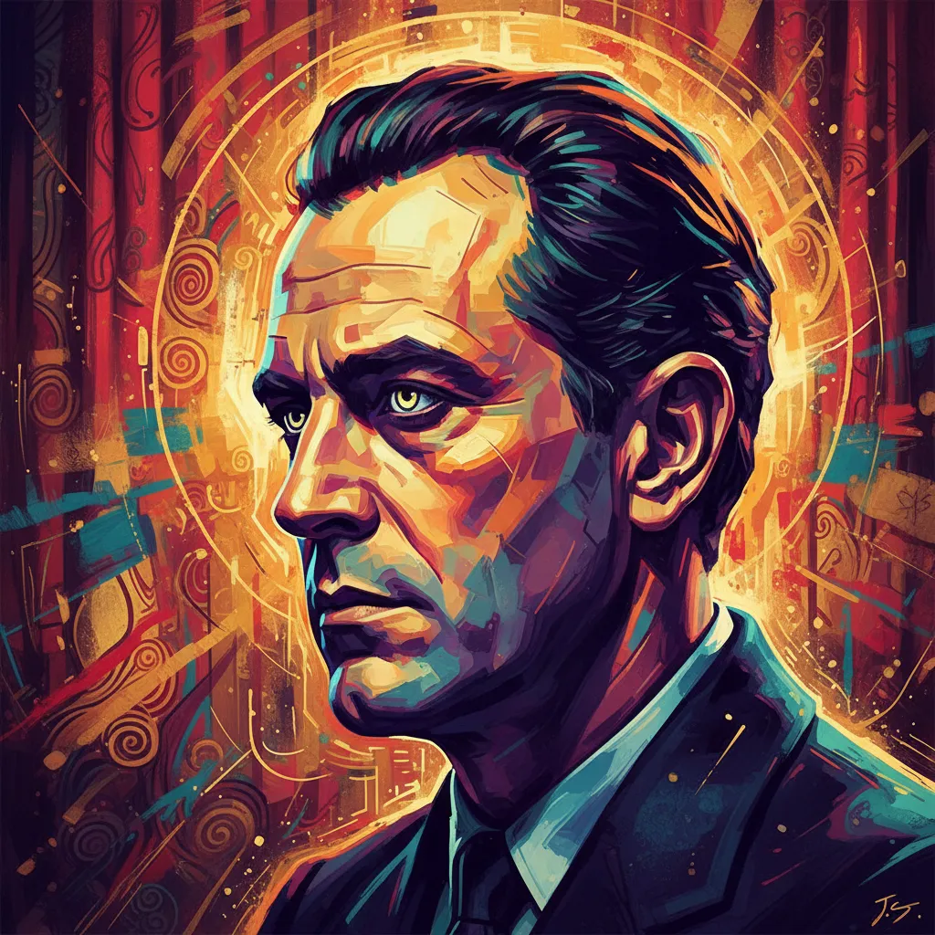 Artistic portrait of Joseph Schildkraut