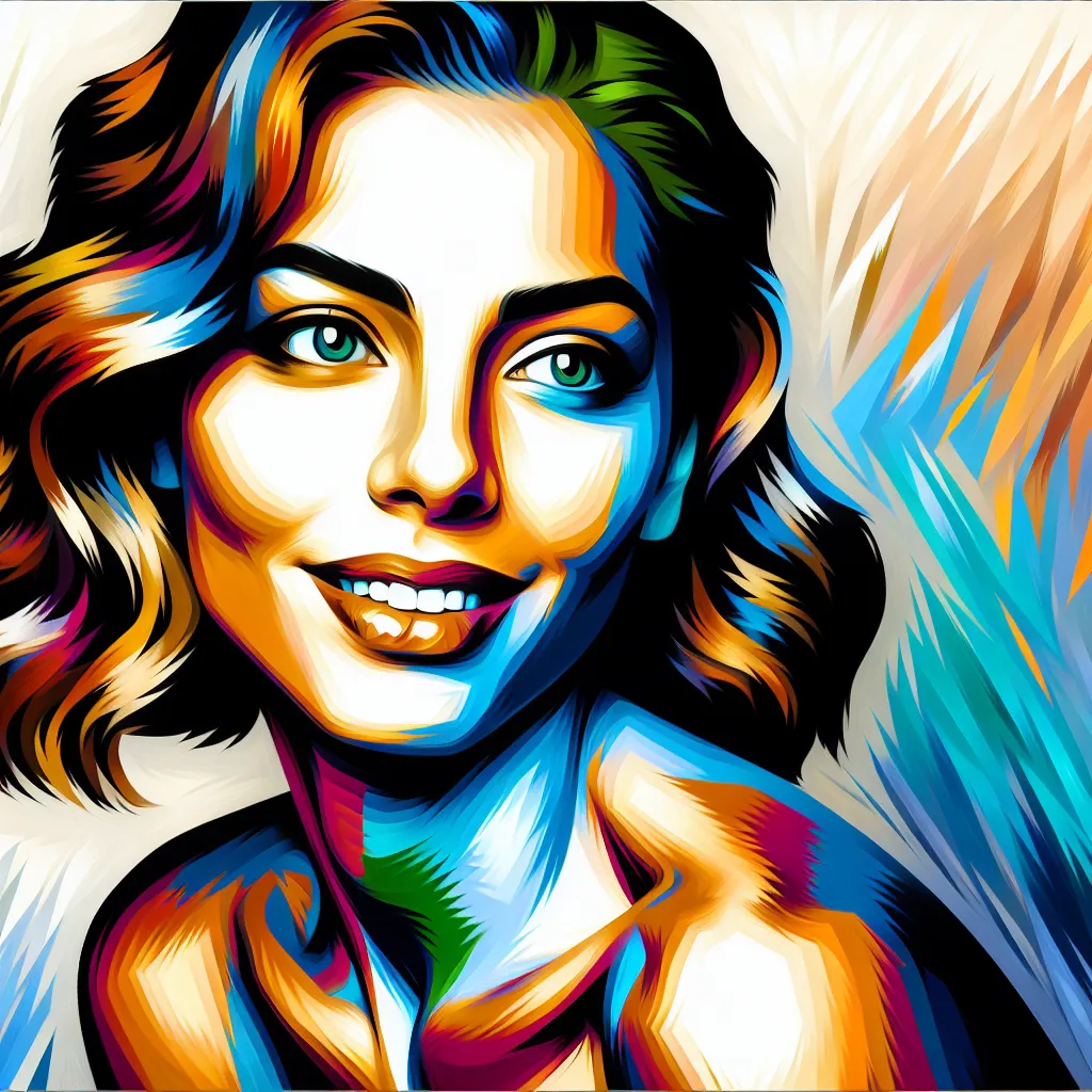 Artistic portrait of Sarah Roemer