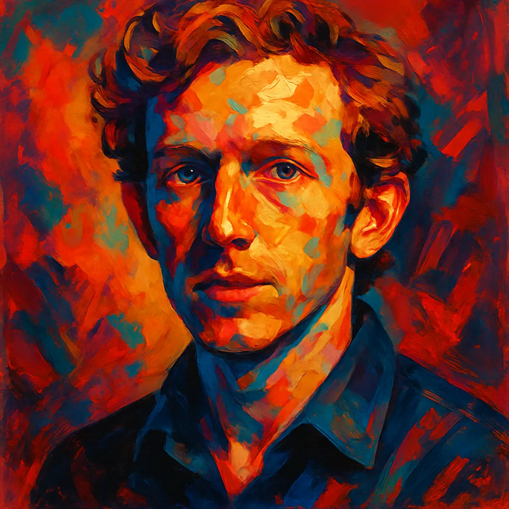 Artistic portrait of Jacob Zachar