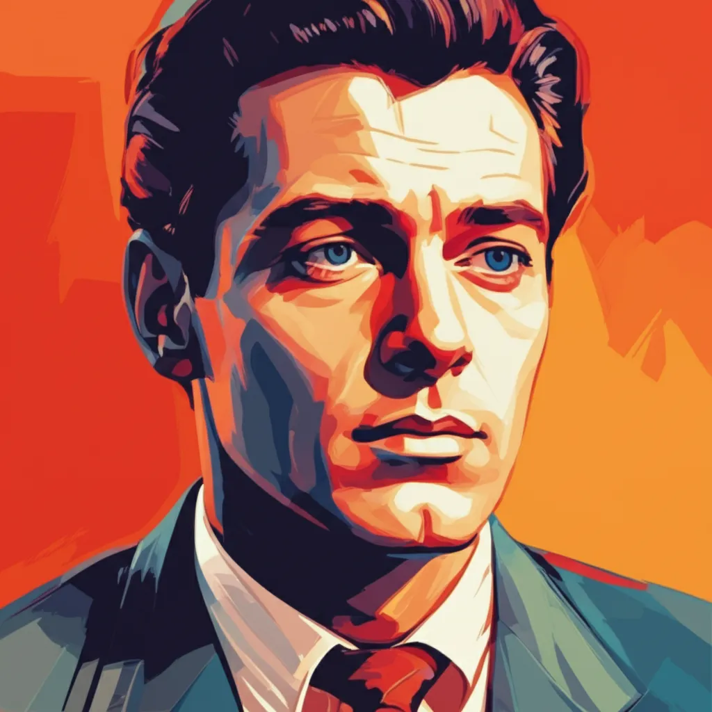 Artistic portrait of John Dall