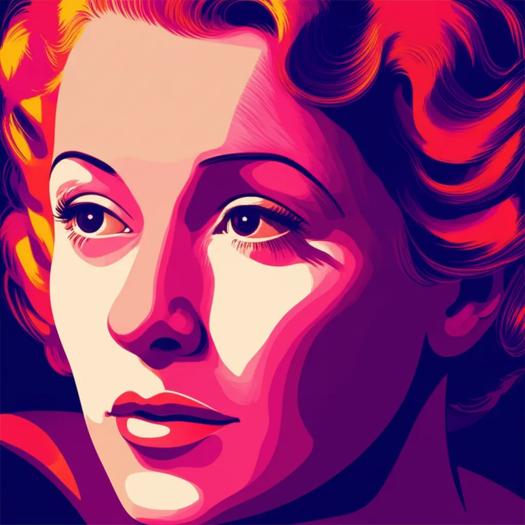 Artistic portrait of Dorothy Comingore
