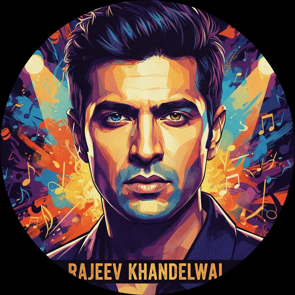 Artistic portrait of Rajeev Khandelwal