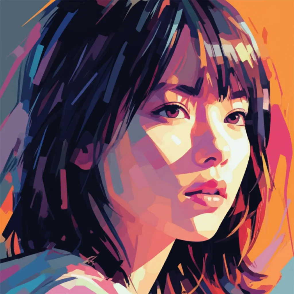 Artistic portrait of Mirai Shida
