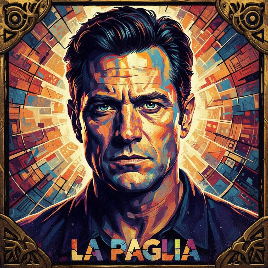 Artistic portrait of Anthony LaPaglia