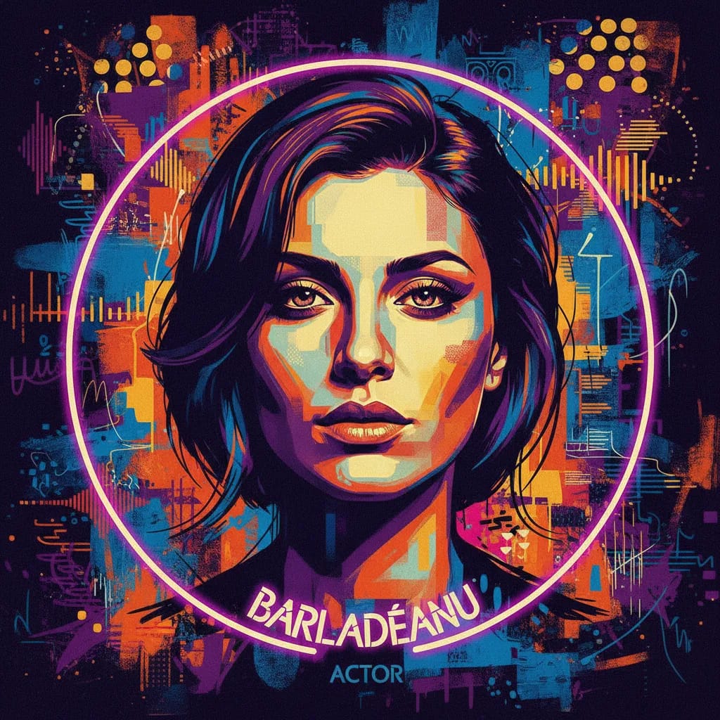 Artistic portrait of Monica Barladeanu