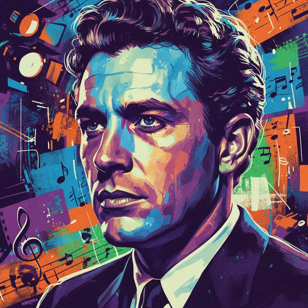 Artistic portrait of Ford Beebe Jr.