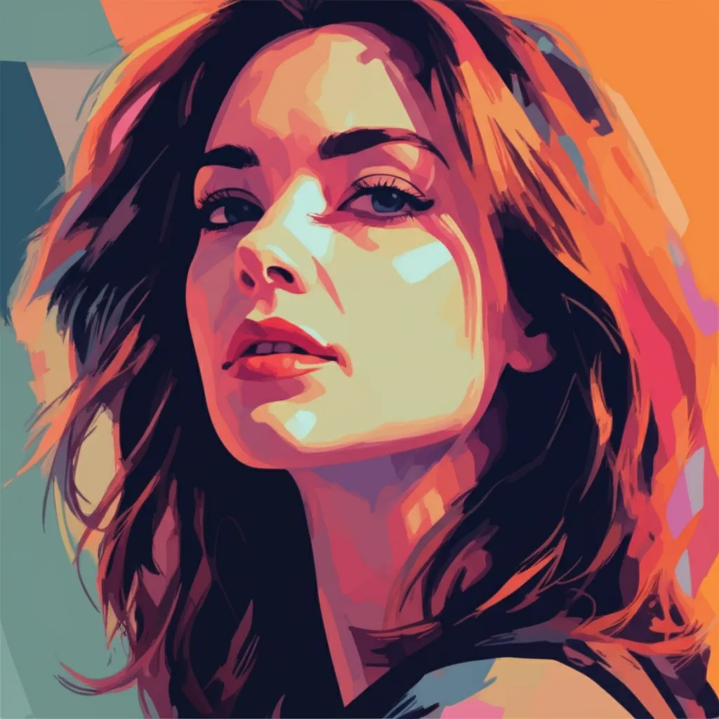 Artistic portrait of Laura-Leigh