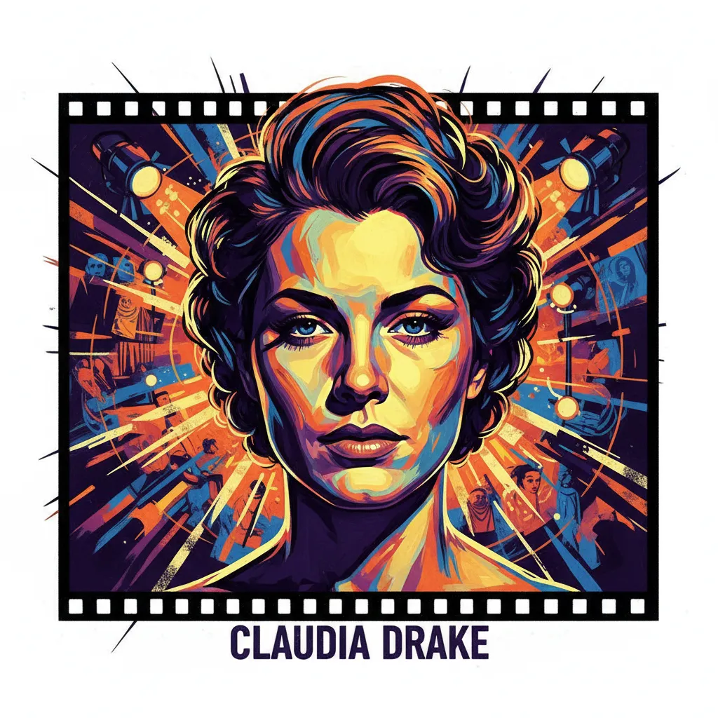 Artistic portrait of Claudia Drake